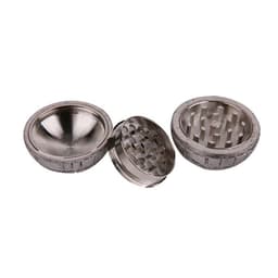 image-Three-layer Grinder Zinc Alloy Smoke Grinder