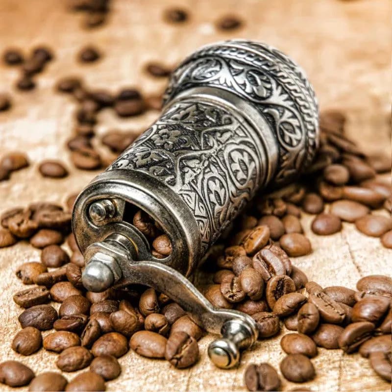 image-Home Retro Hand-cranked Small Grinder Soup Dumplings Filling Coffee Beans