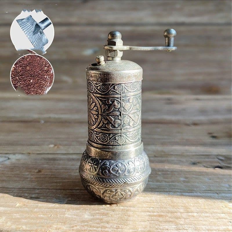 image-Home Retro Hand-cranked Small Grinder Soup Dumplings Filling Coffee Beans