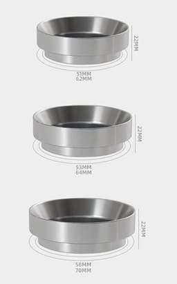 image-Connecting Ring Italian Coffee Grinder Connection Round Universal Handle Coffee Quantitative Ring