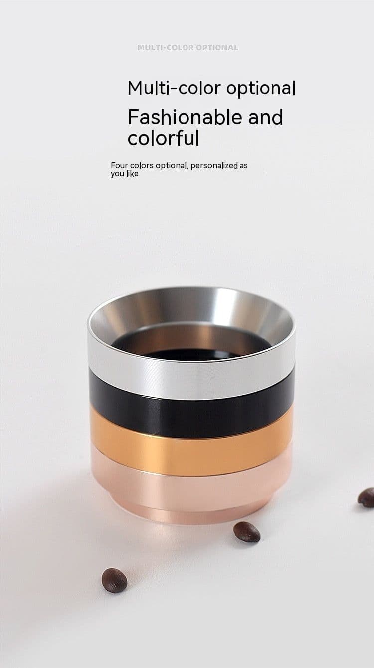 image-Connecting Ring Italian Coffee Grinder Connection Round Universal Handle Coffee Quantitative Ring