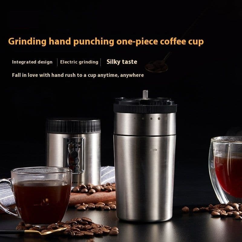 image-Simple And Portable Household Electric Coffee Grinder