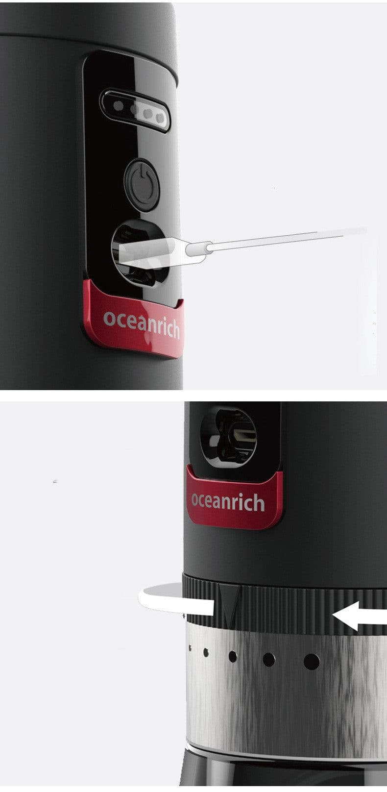 image-Fashion Simple And Portable Electric Coffee Grinder