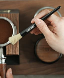 image-Coffee Brush Coffee Grinder Cleaning Brush Aluminum Alloy Cleaning Brush