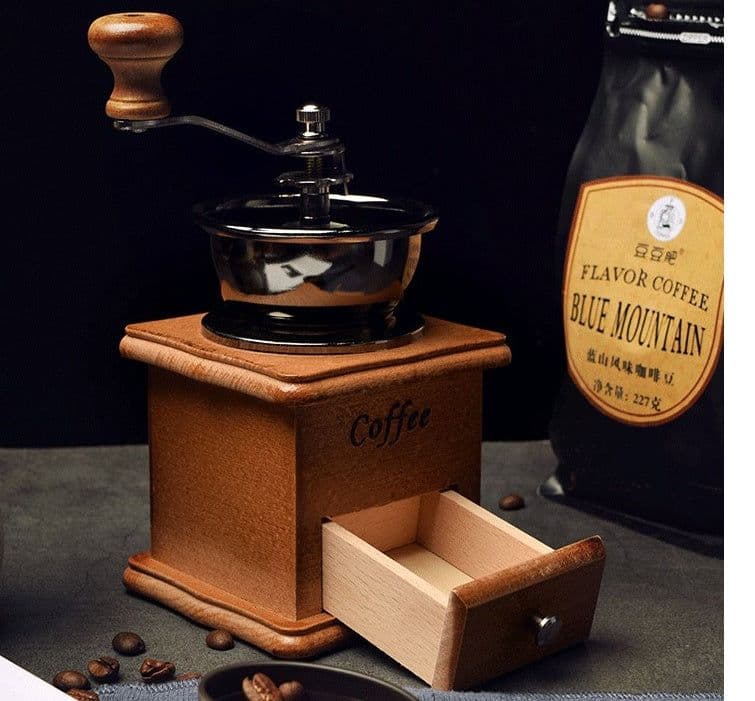 image-Handmill Coffee Bean Grinder Small Household