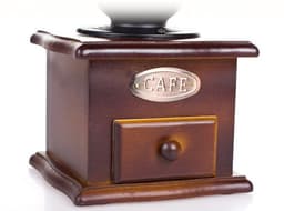 image-Retro Hand Crank Grinder Manual Coffee Grinder