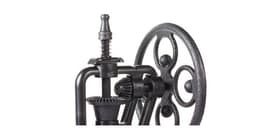 image-Retro Hand Crank Grinder Manual Coffee Grinder