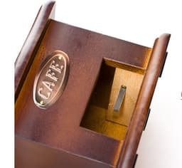 image-Retro Hand Crank Grinder Manual Coffee Grinder