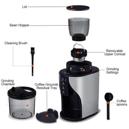 image-Cone Grinder Electric Coffee Grinder