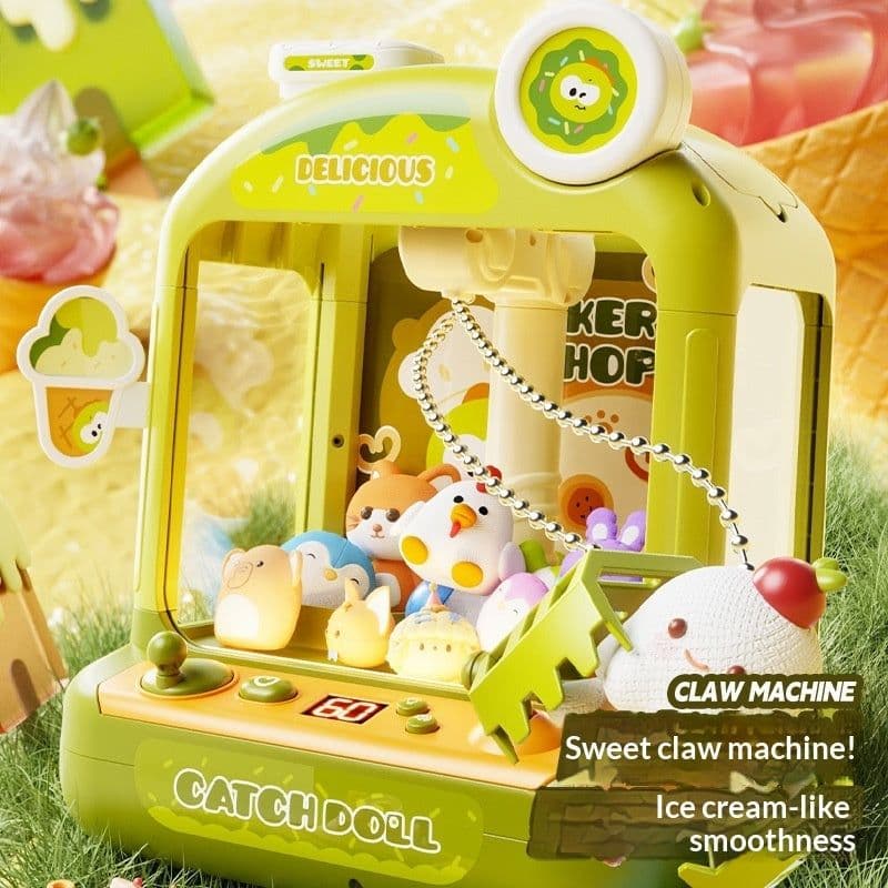 image-Claw Machine Childrens Toy Doll Gashapon Machine