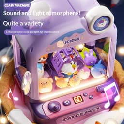 image-Claw Machine Childrens Toy Doll Gashapon Machine