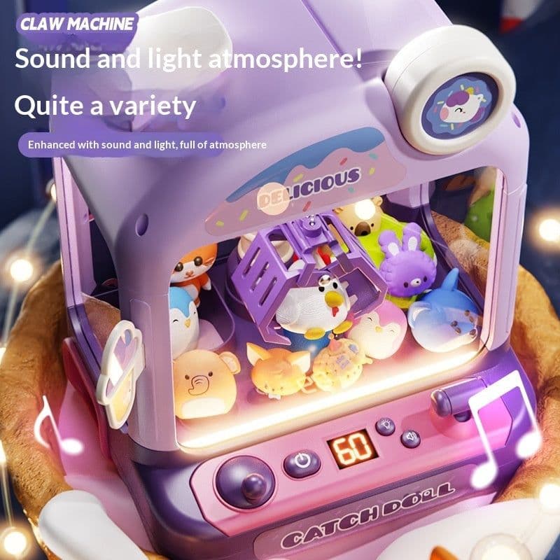 image-Claw Machine Childrens Toy Doll Gashapon Machine