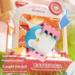 image-Claw Machine Childrens Toy Doll Gashapon Machine
