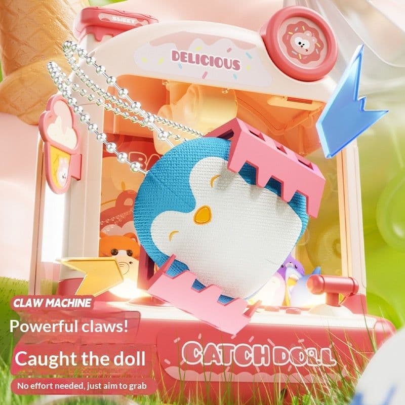 image-Claw Machine Childrens Toy Doll Gashapon Machine
