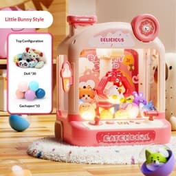 image-Claw Machine Childrens Toy Doll Gashapon Machine