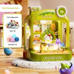 image-Claw Machine Childrens Toy Doll Gashapon Machine