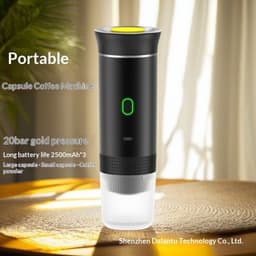 image-Portable Electric Capsule Coffee Machine Italian-style Pump-pressure Design Compact And Powerful Espresso