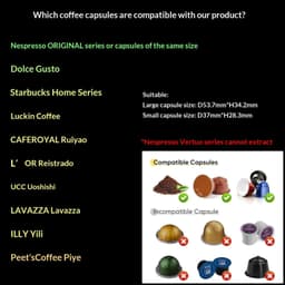 image-Portable Electric Capsule Coffee Machine Italian-style Pump-pressure Design Compact And Powerful Espresso