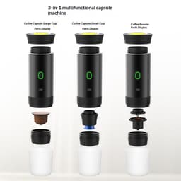 image-Portable Electric Capsule Coffee Machine Italian-style Pump-pressure Design Compact And Powerful Espresso
