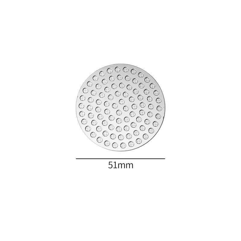 image-Italian Coffee Machine Powder Bowl Water Distribution Mesh Strainer Handle Extraction
