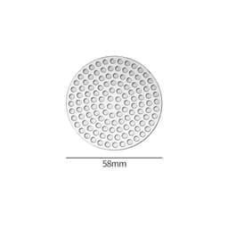 image-Italian Coffee Machine Powder Bowl Water Distribution Mesh Strainer Handle Extraction