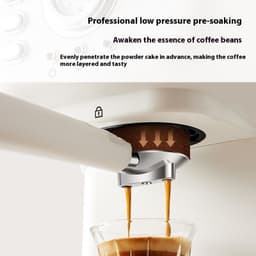 image-Italian Semi-automatic Household High-pressure Concentrated Steam Coffee Machine