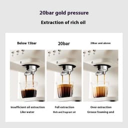 image-Italian Semi-automatic Household High-pressure Concentrated Steam Coffee Machine