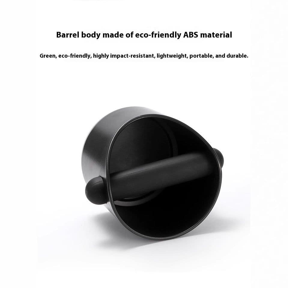 image-Round Small Knock Grounds Slot Coffee Machine Dedicated Waste Container