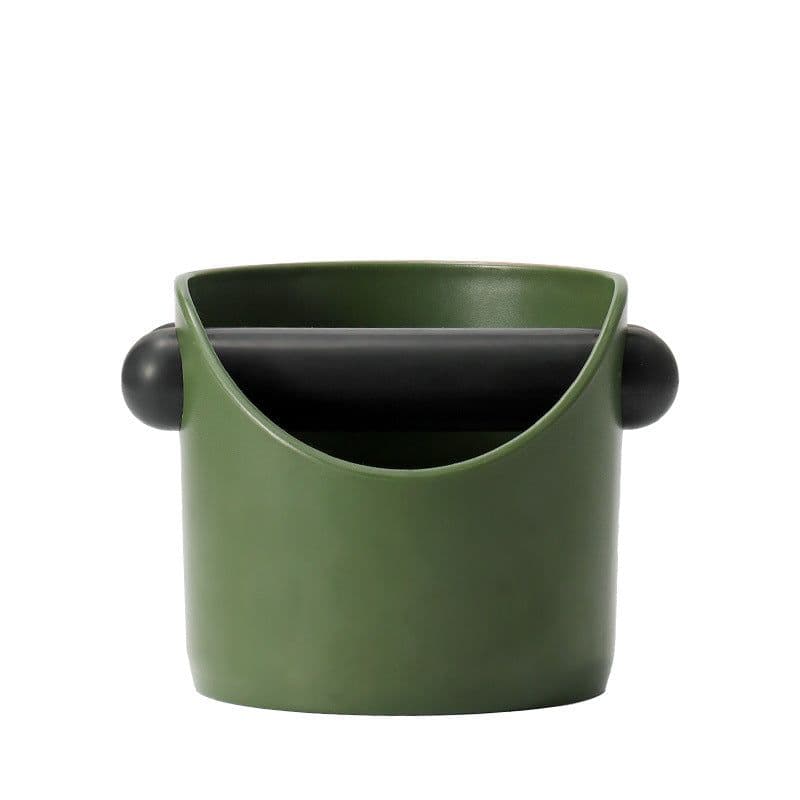 image-Round Small Knock Grounds Slot Coffee Machine Dedicated Waste Container