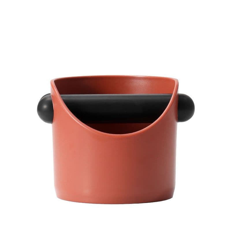 image-Round Small Knock Grounds Slot Coffee Machine Dedicated Waste Container