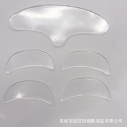 image-Silicone Anti Wrinkle Face Stickers Set 16 Pieces Lifting And Firming
