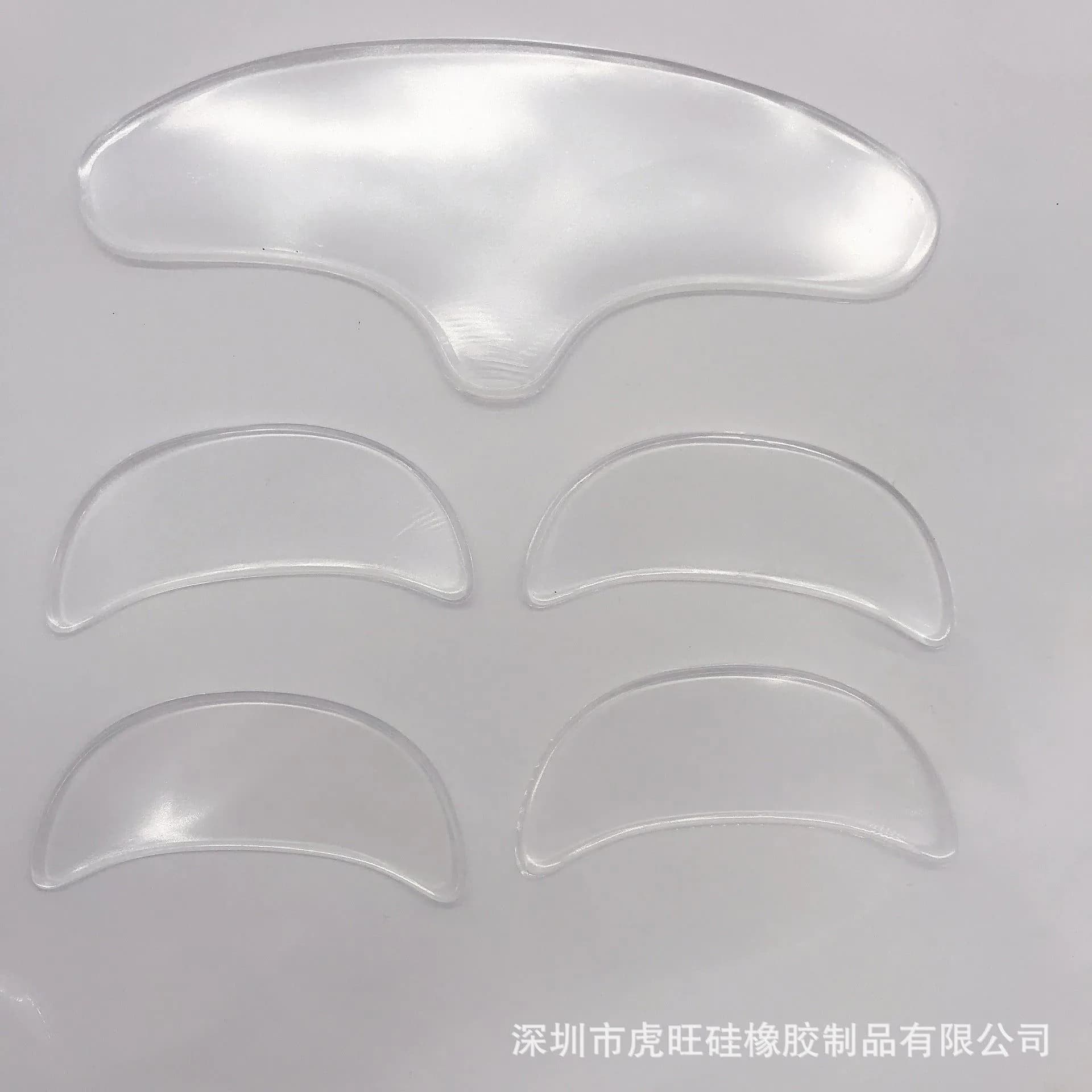 image-Silicone Anti Wrinkle Face Stickers Set 16 Pieces Lifting And Firming