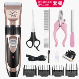 image-Pet Family Dog Shaver Electric Clipper Rose Gold