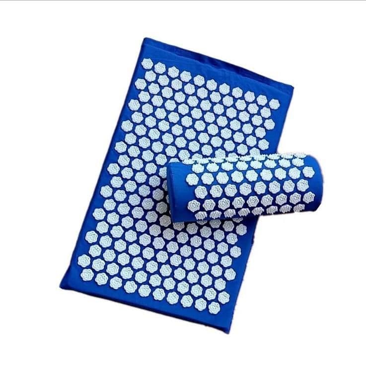 image-Lotus Acupucture Mat Massage Cushion With Pillow