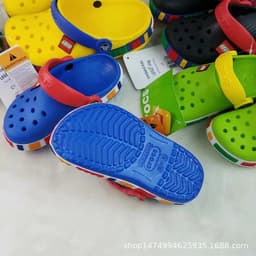image-Crocs Kids Beach Shoes - Rose Red J3
