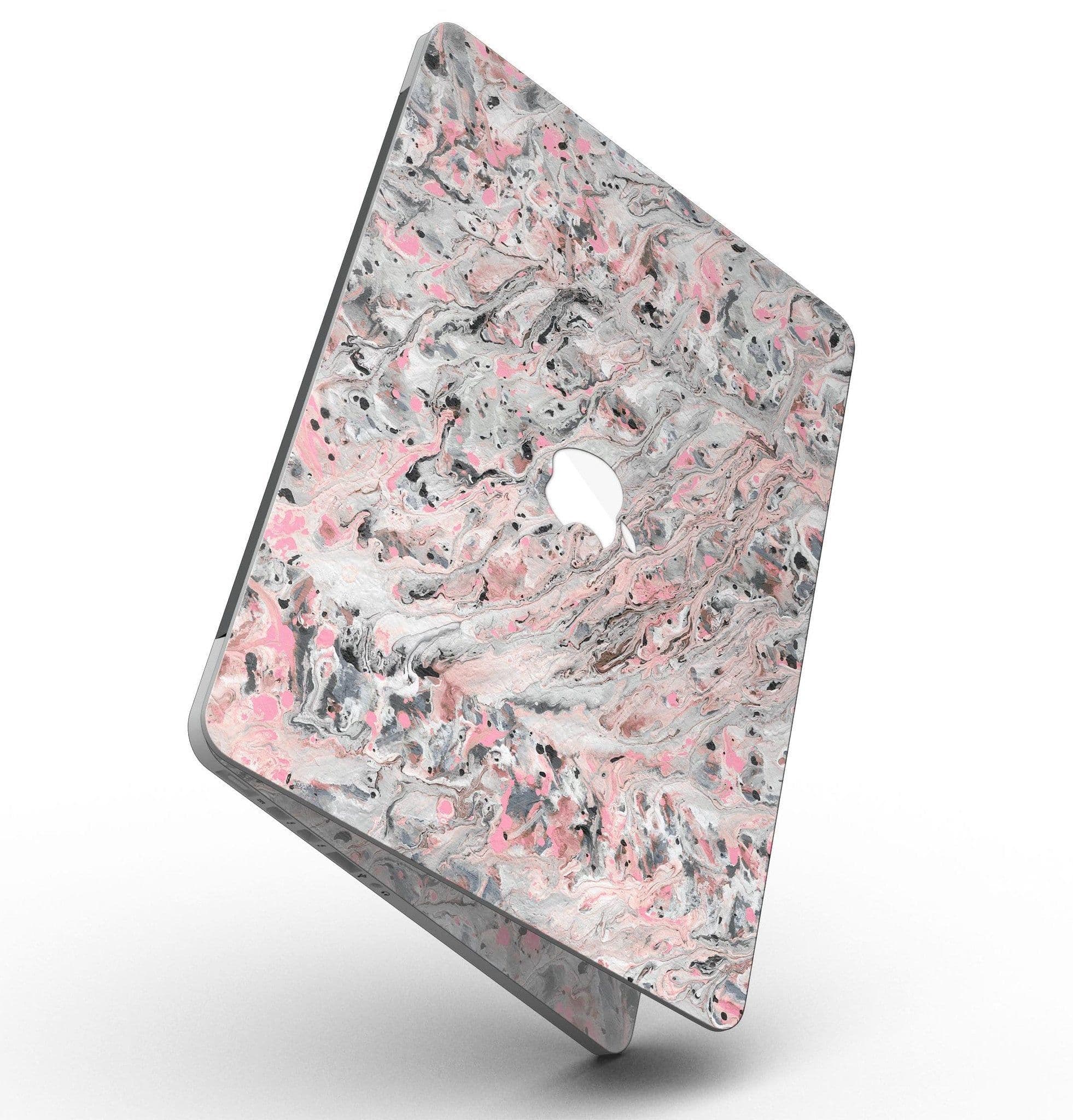 image-Abstract Wet Paint Pink Swirl - MacBook Pro with Retina Display