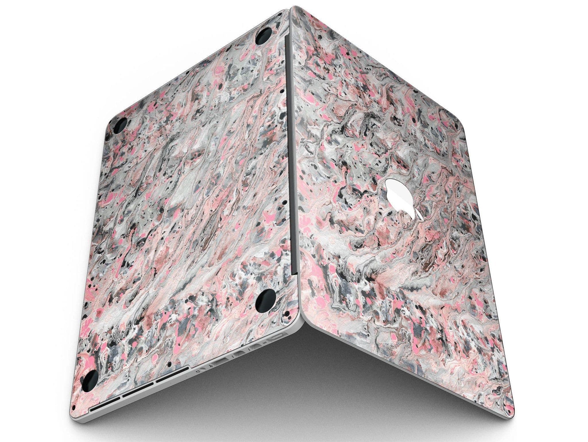 image-Abstract Wet Paint Pink Swirl - MacBook Pro with Retina Display