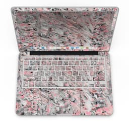 image-Abstract Wet Paint Pink Swirl - MacBook Pro with Retina Display
