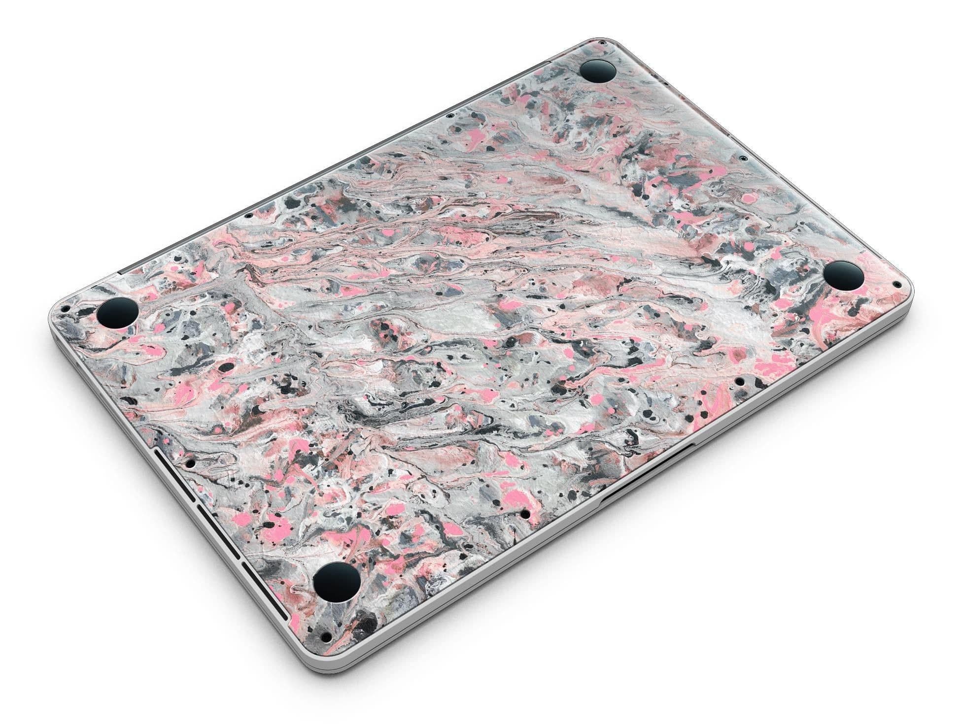 image-Abstract Wet Paint Pink Swirl - MacBook Pro with Retina Display