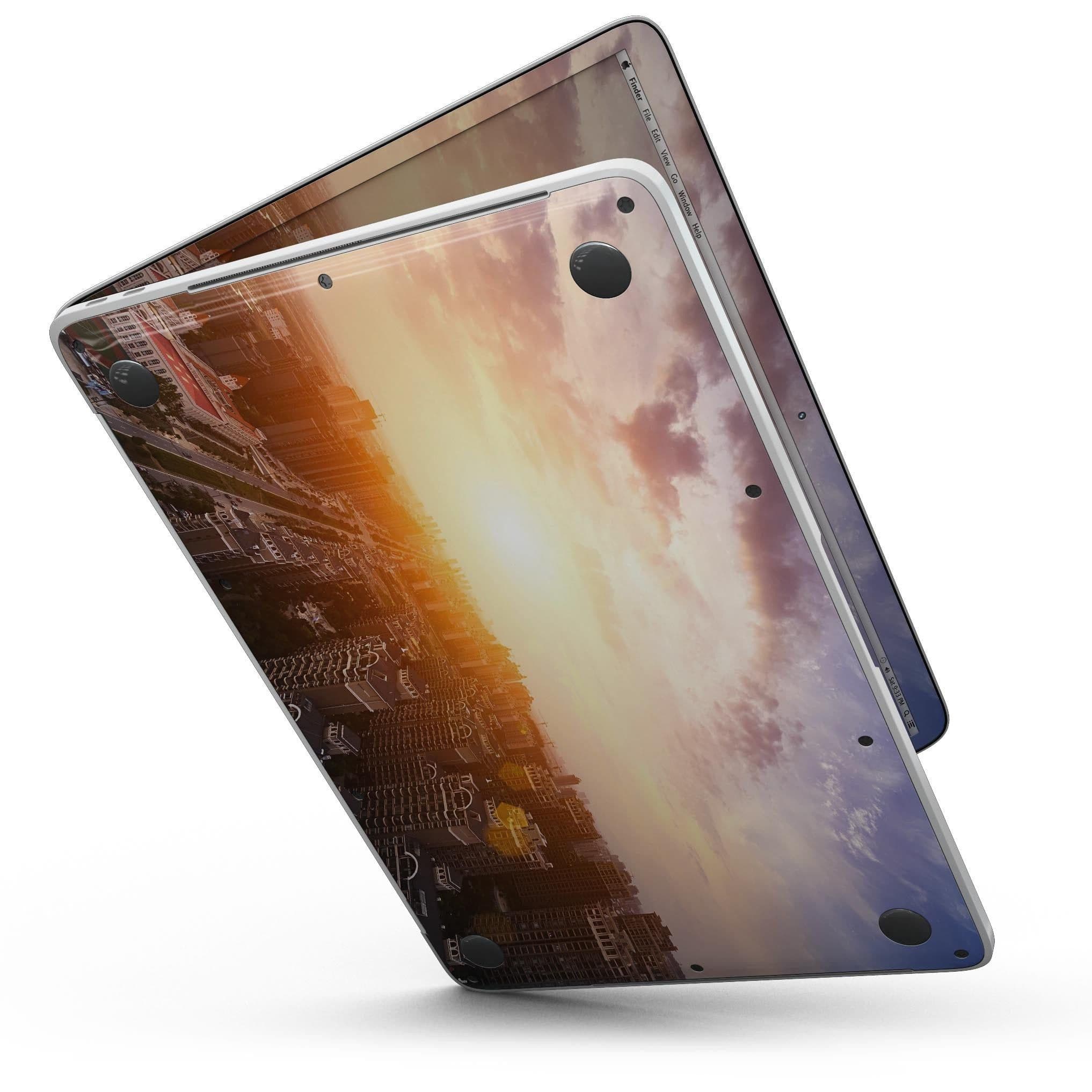 image-Cityscape at Sunset - MacBook Pro with Touch Bar Skin Kit