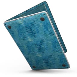 image-Blue Watercolor Polka Dots - MacBook Pro with Touch Bar Skin Kit