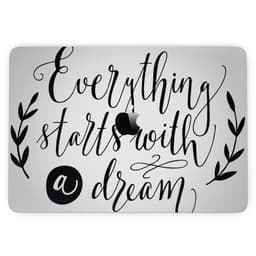 image-Black Everything Starts with a Dream - MacBook Pro with Touch Bar Skin