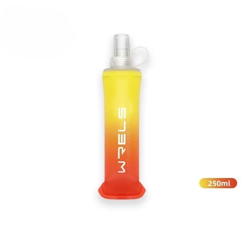 image-Foldable Soft Water Bottle Outdoor Sports Silicone Cup For Water