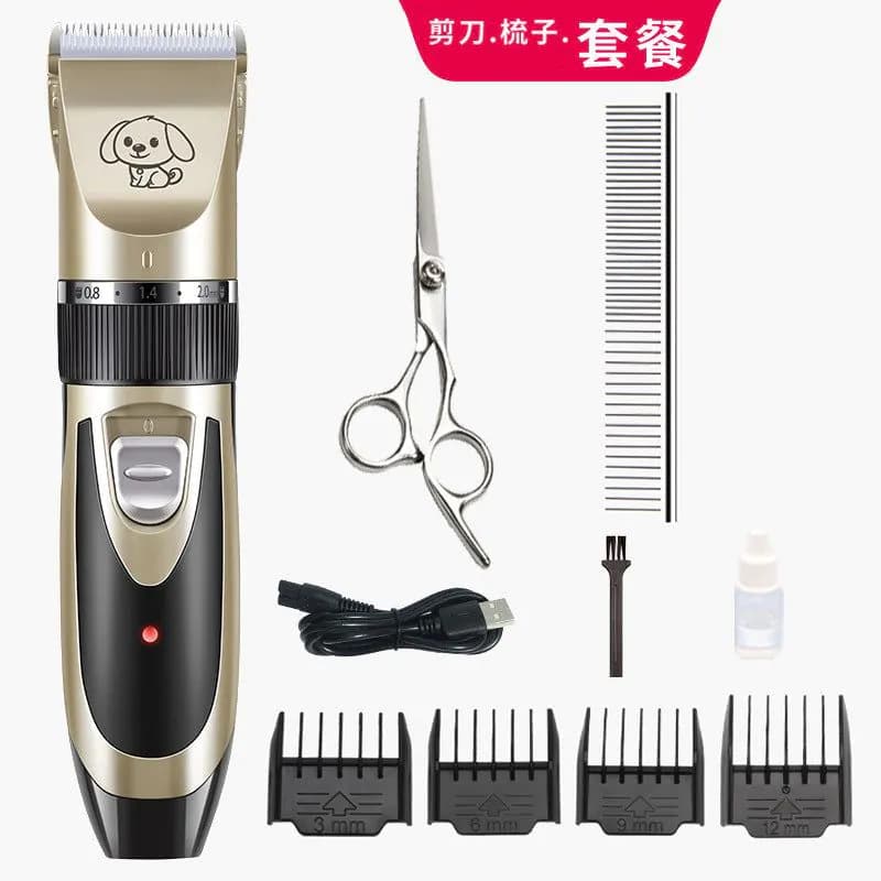 image-Pet Family Dog Shaver Electric Clipper Rose Gold