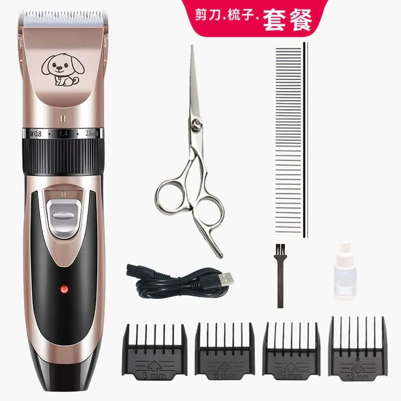 image-Pet Family Dog Shaver Electric Clipper Rose Gold