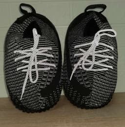 image-Cotton Indoor Basketball Shoes Winter Warm Cartoon Pattern EU Size 36 44