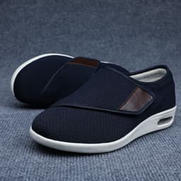 image-Youyun Velcro Casual Shoes - Black Summer