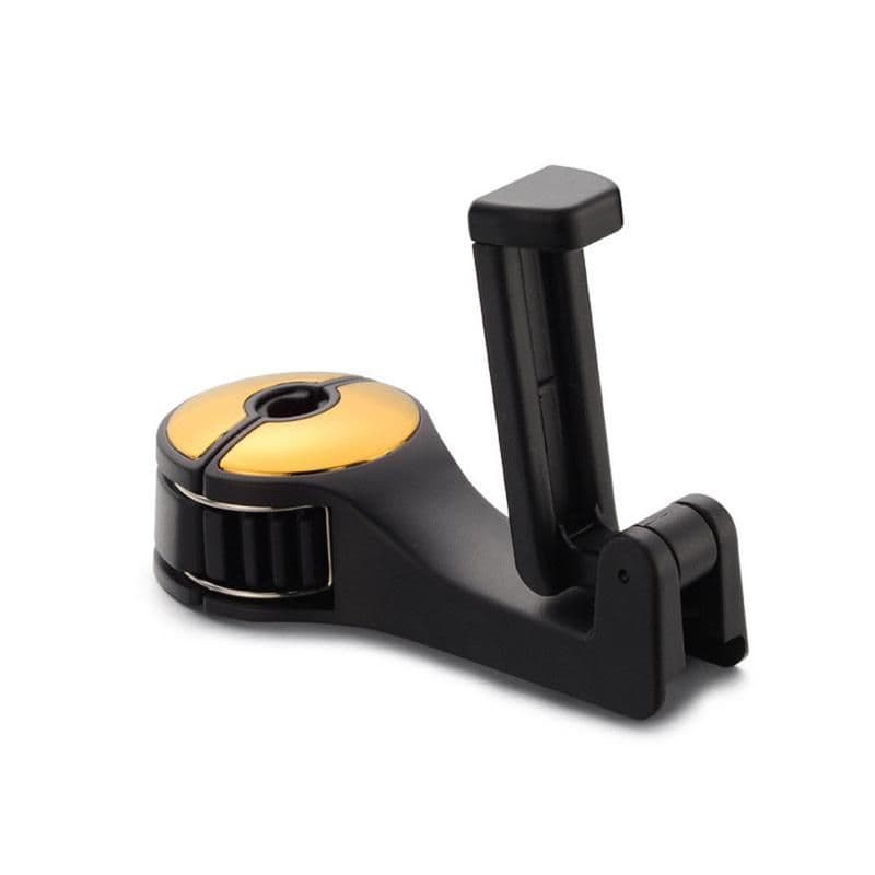 image-Car Headrest Hook Phone Car Holder Car Hanger For A4 B6 Seat Back Hanger Storage Hook Phone Holder Auto Fastener Clip