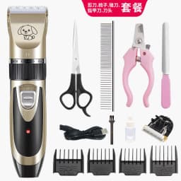 image-Pet Family Dog Shaver Electric Clipper Rose Gold
