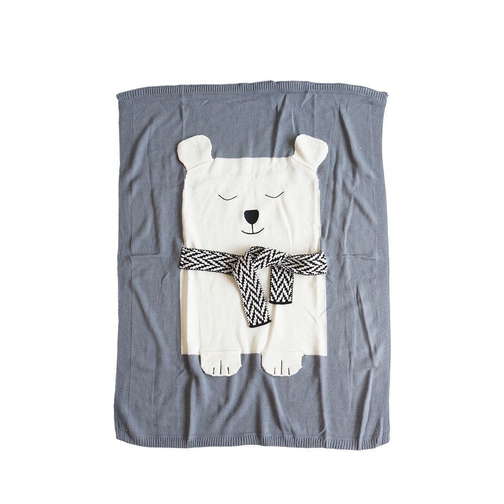 image-Baby knitted blankets spring and autumn blankets